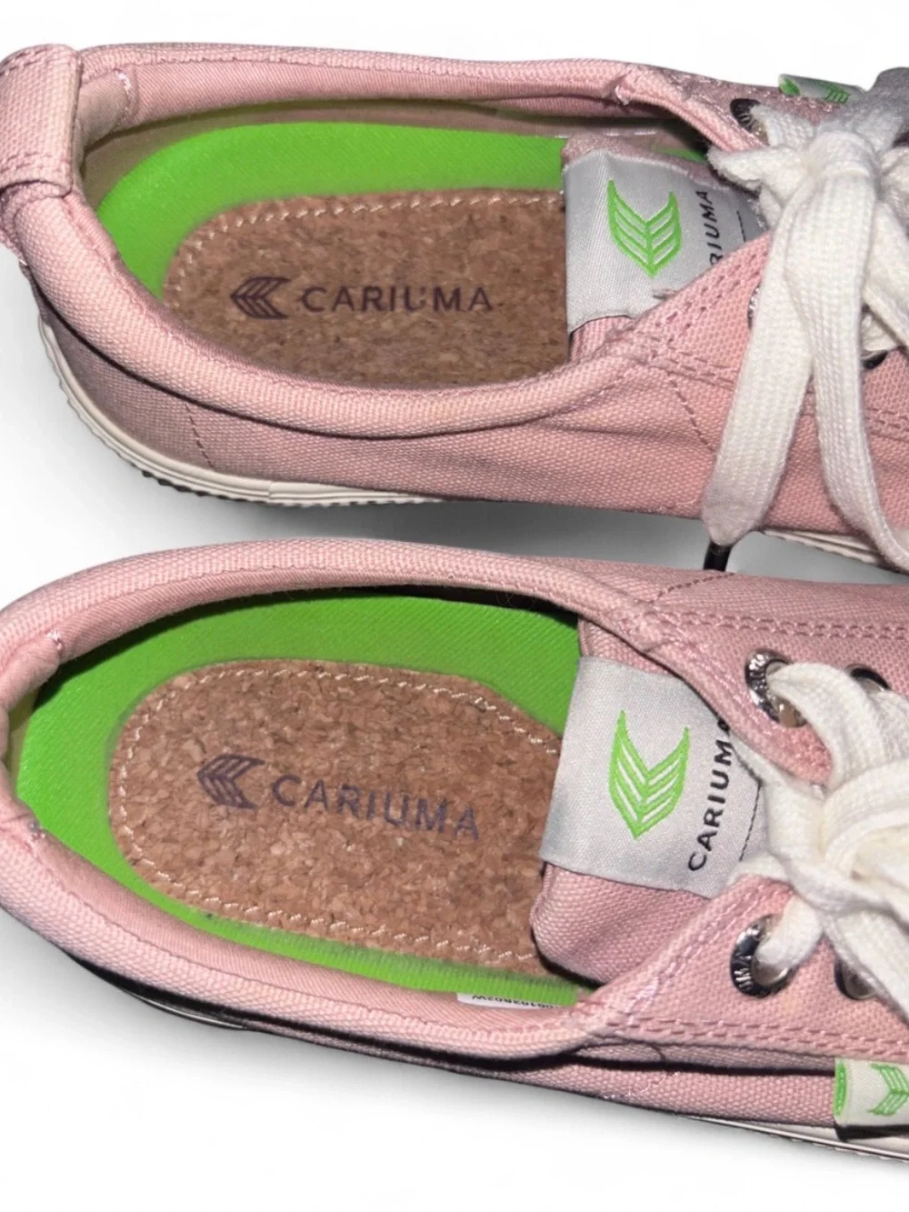 Cariuma OCA Women's Low-Top Canvas Sneakers in Dusty Rose Size 7 Casual Trainers